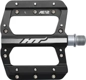 Pedały rowerowe - HT HT BMX-SX AE12 Pedals, czarny  2022 Pedały BMX, Dirt i Freeride HT-AE-12-(001) - miniaturka - grafika 1