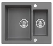 Zlewozmywaki - AXIS MOJITO 80 moonlight grey - miniaturka - grafika 1