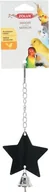 Akcesoria dla ptaków - Zolux Lusterko gwiazda z dzwoneczkiem, na łańcuszku Dostawa GRATIS od 99 zł + super okazje - miniaturka - grafika 1