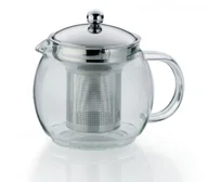 Dzbanki i imbryki - Kela Dzbanek do herbaty Ceylon, srebrny, 1,5 l, 16,5x15 cm - miniaturka - grafika 1