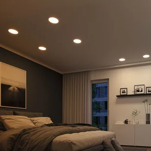 Paulmann panel LED Aero ZigBee CCT chrom 17,5cm - Oprawy, klosze i abażury - miniaturka - grafika 2