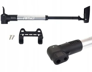 Aluminiowa Pompka Rowerowa Ręczna Z Uchwytem Mini - Pompki rowerowe - miniaturka - grafika 2