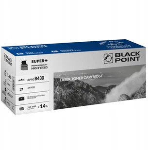 Black Point LBPPOB430 zamiennik 43979102 BLOB430BKBW - Tusze zamienniki - miniaturka - grafika 2
