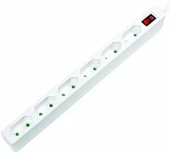 Przedłużacze i rozgałęźniki - LogiLink LPS227 4+2 (4x zestyk ochronny CEE 7/3, 2x USB) Power Cube gniazdko wielofunkcyjne z zabezpieczeniem przed dziećmi - miniaturka - grafika 1