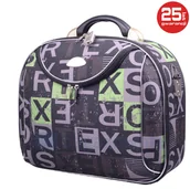 Kosmetyczki, organizery i kuferki - PELLUCCI Kuferek PELLUCCI WIZ AIR 773 M Czarny / Zielony - czarny / zielony - miniaturka - grafika 1