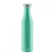 Butelki termiczne - Lurch butelka termiczna stalowa 0,75 l zielona perłowa LU-00240963 - miniaturka - grafika 1