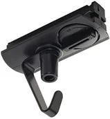 Lampy pozostałe - SLV Adapter do szyny 1-fazowy wysokiego napięcia, elektryczny z hakiem, czarny 143170 143170 - miniaturka - grafika 1