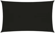 Parasole ogrodowe - VidaXL Żagiel przeciwsłoneczny, 160 g/m, czarny, 2x4,5 m, HDPE 311725 VidaXL - miniaturka - grafika 1