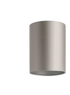 Oprawy, klosze i abażury - Redlux Rendl RON 15/20 abażur Monaco szara srebrne PVC max 28W R11810) Rendl - miniaturka - grafika 1