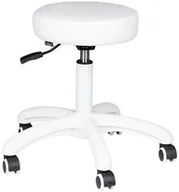 Krzesła i taborety kosmetyczne - TABORET KOSMETYCZNY AM-303-2 BIAŁY 134992 - miniaturka - grafika 1