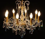 Lampy sufitowe - Elita bohemia Żyrandol kryształowy 8-ramienny - Bohemia L 117/8/02 A - miniaturka - grafika 1