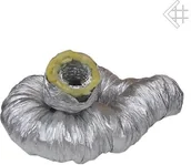 Akcesoria kominkowe - Kratki.pl Termoflex przewód izolowany fi 125 MO24 5m PI125/0,5 - miniaturka - grafika 1