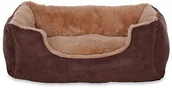 Legowiska dla psów - dibea Łóżko dla psa  poduszka dla psa  sofa dla psa z dwustronną poszewką na poduszkę (rozmiar i kolor do wyboru), beżowy/brązowy - miniaturka - grafika 1