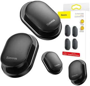 Baseus uchwyty samoprzylepne haczyki ACGGBK-01 - Uchwyty samochodowe do telefonów - miniaturka - grafika 2