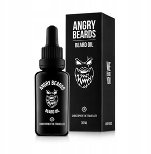 Angry Beards Olejek do brody Christopher Traveller - Kosmetyki i akcesoria do pielęgnacji brody - miniaturka - grafika 2