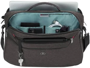 Wenger Torba / plecak na laptopa MX Commuter heather grey 611640 - Torby na laptopy - miniaturka - grafika 6