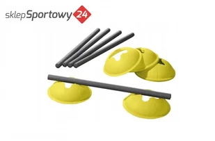 Dunlop PŁOTKI TRENINGOWE PRZESZKODY DO ĆWICZEŃ 16SZT - Piłka nożna - miniaturka - grafika 5