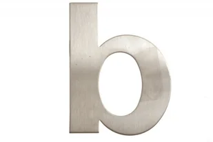 Litera "b" 155 mm STAL NIERDZEWNA - Numery na dom - miniaturka - grafika 2