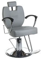 Fotele fryzjerskie - Barbiero Fotel barberski HEKTOR BH-3208 Jasno Szary BH-3208/188 - miniaturka - grafika 1