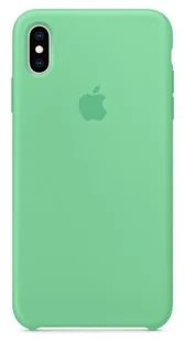 Apple iPhone XS max Silicone miętowe (MVF82ZM/A) - Etui i futerały do telefonów - miniaturka - grafika 2