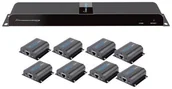 Konwertery sieciowe i transceivery - IC INTRACOM IC INTRACOM techly HDMI 1x8 Extender Splitter over CAT6/6a/7 50m with IR pass-back IDATA EX-HL81TY - miniaturka - grafika 1