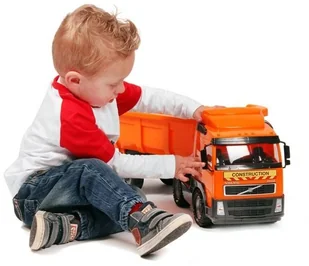 Wader Quality Toys Wader QT Auto Wywrotka z Burtami - Samochody i pojazdy dla dzieci - miniaturka - grafika 5