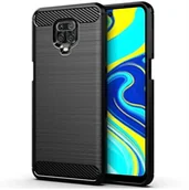 Szkła hartowane na telefon - Xiaomi Carbon Case Etui do Redmi Note 9S Czarne carbon_20200511173643 - miniaturka - grafika 1