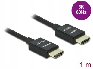 Delock HDMI 1.0m 8K 85384 - Kable Delock HDMI 1.0m 8K 85384 - Kable - miniaturka - grafika 4