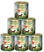 Mokra karma dla psów - Dehner Best Nature karma dla psa, dorosłe bydło i indyk z marchewką - miniaturka - grafika 1