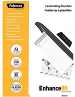 Laminatory - Fellowes 5312901 A4 foliami do laminowania (80 mikronów) w praktycznym Value Pack  sztuk 5312903 - miniaturka - grafika 1