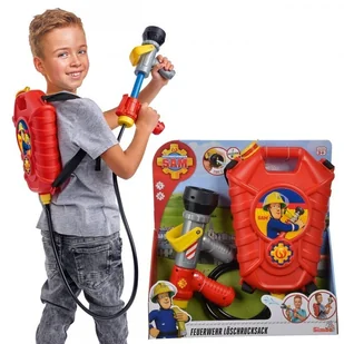 Simba Strażak Sam Gaśnica na wodę Zbiornik Psikawka z regulacją strumienia wody - wysyłka/odbiór osobisty w ciągu 24h 9250916 - Zabawy w naśladowanie dorosłych - miniaturka - grafika 4