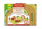 Pociągi dla dzieci - Zestaw W Walizce Farma Zabawka dla dzieci Melissa - miniaturka - grafika 1