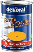 Emalie - Dekoral Emalia Ftalowa  Emakol Strong Żółty Pojemność 0,9 L - miniaturka - grafika 1