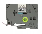 Papier do drukarek - Brother Taśma Do TZ-FX121 9MM 8M Przezr TZE-FX121 - miniaturka - grafika 1