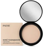 Pudry do twarzy - PAESE Semi-Transparent Matte Powder półtransparentny puder matujący 1A Ciepły Beż 9g 108161-uniw - miniaturka - grafika 1