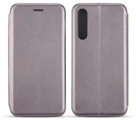 Etui i futerały do telefonów - NoName Etui Book Magnetic Huawei P30 stalowy /steel - miniaturka - grafika 1