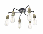 Lampy sufitowe - Dar Lighting Lampa wisząca Kiefer 6 KIE0622 Dar Lighting - miniaturka - grafika 1