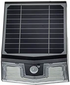 Lampy ogrodowe - Milagro Czarna Lampa Solarna Transformer 7 W 4000 K IP65 EKO1991 - miniaturka - grafika 1