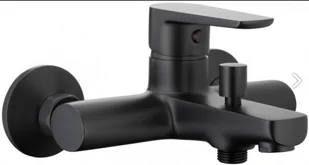 KFA NARVA BLACK bateria wannowa ścienna 5224-010-81 - Baterie wannowe i prysznicowe - miniaturka - grafika 2