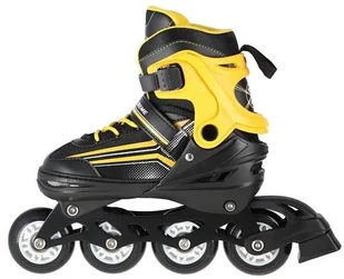 Nils EXTREME NH18190 2w1 CZARNO-POMARAŃCZOWY ROZM.M(34-38) ŁYŻWOROLKI Z WYM. PŁ. HOKEJOWĄ EXTREME - Rolki - miniaturka - grafika 5