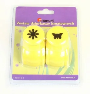 TITANUM Dziurkacz kreatywny 18mm 2szt.T-8202-2-3 - Pasmanteria - miniaturka - grafika 3