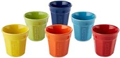 Kubki - Bialetti Komplet 6 Bicchierini Multicolor Y0TZ500 - miniaturka - grafika 1