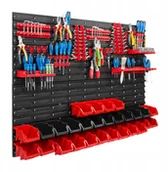 Pozostałe wyposażenie warsztatu - Tablica narzędziowa 117x78 cm warsztat garaż regał - miniaturka - grafika 1