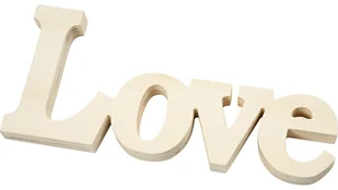 Creativ Company A S Napis "Love" ze sklejki - Scrapbooking - miniaturka - grafika 4