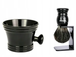 Pędzel Do Golenia Ze Stojakiem Włosie Borsuk 100% - Pędzle do golenia - miniaturka - grafika 12