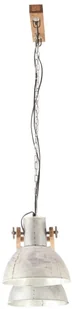 VidaXL Industrialna lampa wisząca, 25 W, srebrna, 109 cm, E27 320525  VidaXL - Lampy pozostałe - miniaturka - grafika 5