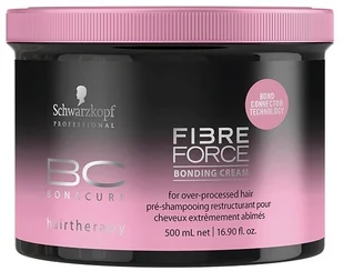 Schwarzkopf BC Bonacure Fibre Force Bonding Cream 500ml - Olejki do ciała i włosów - miniaturka - grafika 2