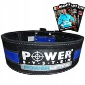 Pasy kulturystyczne - Power System Pas Skórzany Powerlifting Mocny - miniaturka - grafika 1
