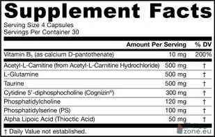 JARROW FORMULAS Neuro Optimizer 120 kapsułek - Witaminy i minerały dla sportowców - miniaturka - grafika 2