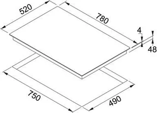 Płyta elektryczna do zabudowy Franke FHMT 806 3FLEXI INT (108.0379.466) - Płyty elektryczne do zabudowy - miniaturka - grafika 3